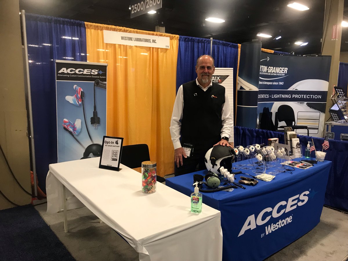 WestoneMilitary's tweet photo. We finished up in St. Louis last week, and now we're onto Nashville for #AAAA. Our military team is ready to go and excited for an awesome show!
#armyaviationassociationofamerica #airforce #army #military #westonelabs #acces #hearinghealthcare #tradeshowlife https://t.co/AhPcsS1nEg