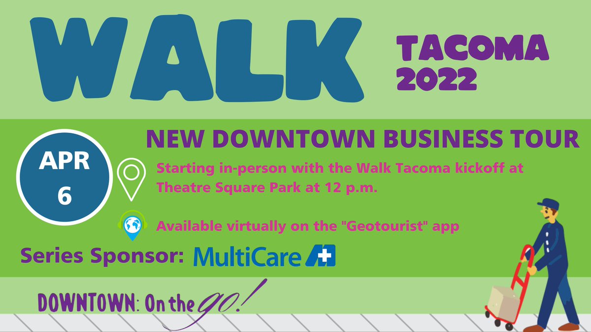 DowntownOntheGo's tweet photo. Don't miss the New Downtown Business walking tour this Wed. April 6! We'll visit Lauda, Seventh & Pacific, Birrieria Gourmet and McCallum & Sons Whisky. Register at https://t.co/OszzhSPOV9. #walk253 #downtowntacoma https://t.co/oynX2pOxyM
