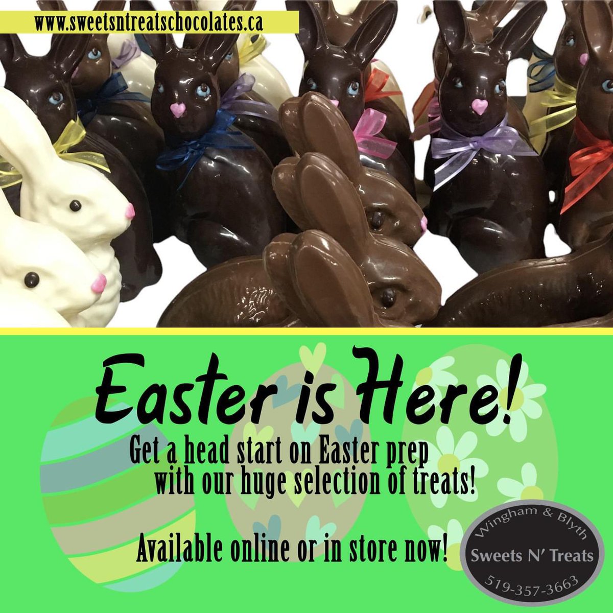 SweetsTreatsDeb's tweet photo. Give the Easter bunny a helping hand with our large selection of Easter treats! 

https://t.co/ZaqFtqmVeN https://t.co/NQKFwDK3Mp