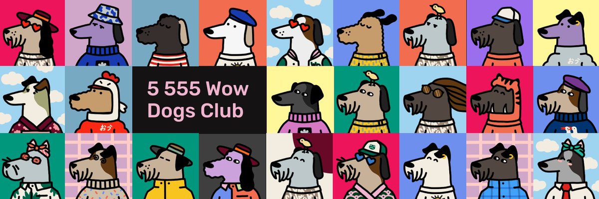 <a href="/opensea/">OpenSea</a> We have Wow Dogs Club Collection !!!
opensea.io/collection/wow…

#wow #opensea #PolygonNFT #NFTshill