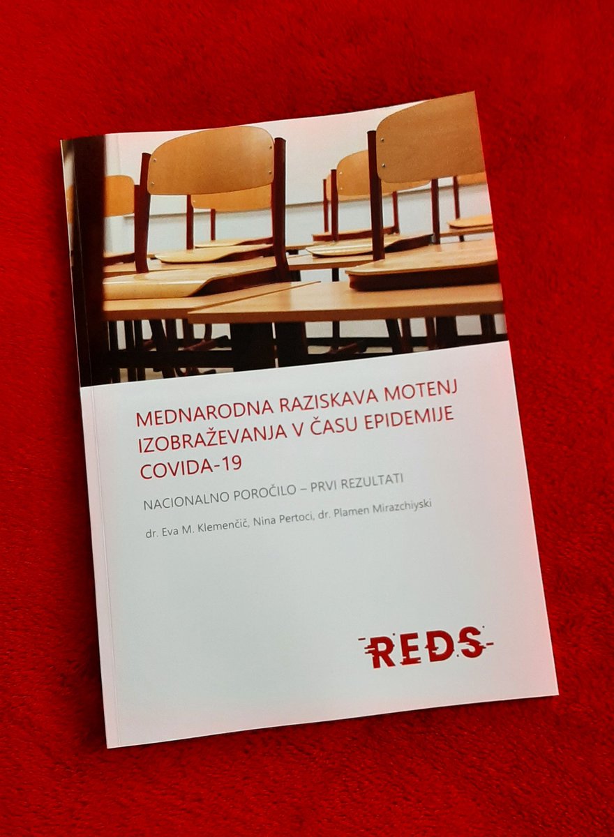 MirazchiyskiV's tweet photo. Just published!
The Slovenian national report from the IEA Responses to Educational Disruption Survey (REDS) is out. The report was presented at the Slovenian Ministry of Education, Science and Sports (MIZŠ).
#ilsa #COVID19 #survey #research #largescaleassessments https://t.co/YcUZQhR7qx