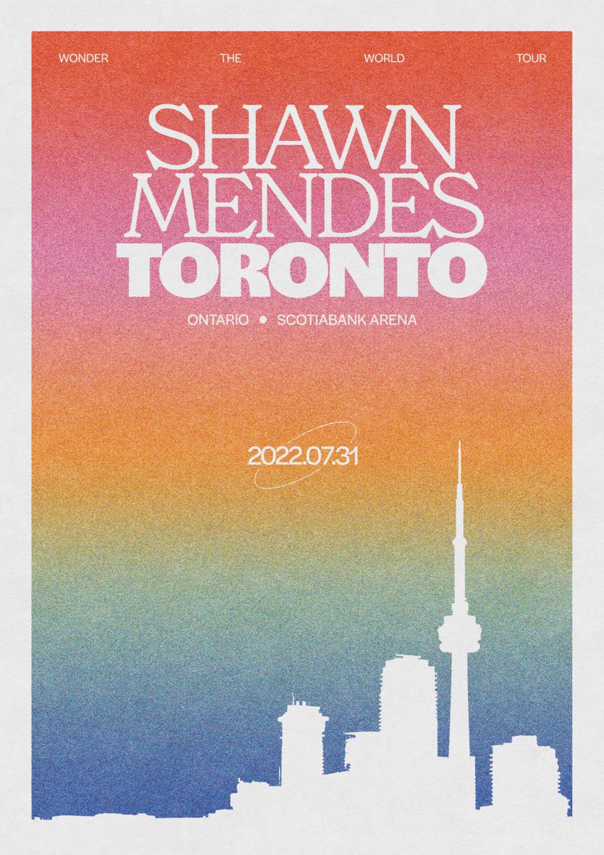 ShawnAccess's tweet photo. 7/31 Toronto, ON #WonderTheWorldTour https://t.co/Nxjqyw0dQY https://t.co/DvmyUFgZpW