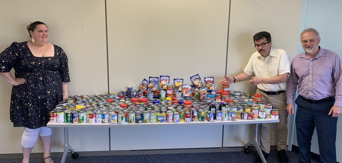 Thank you to UWF Parking and all the students who participated for making Food for Fines a huge success for The Argo Pantry! Look at all you donated!