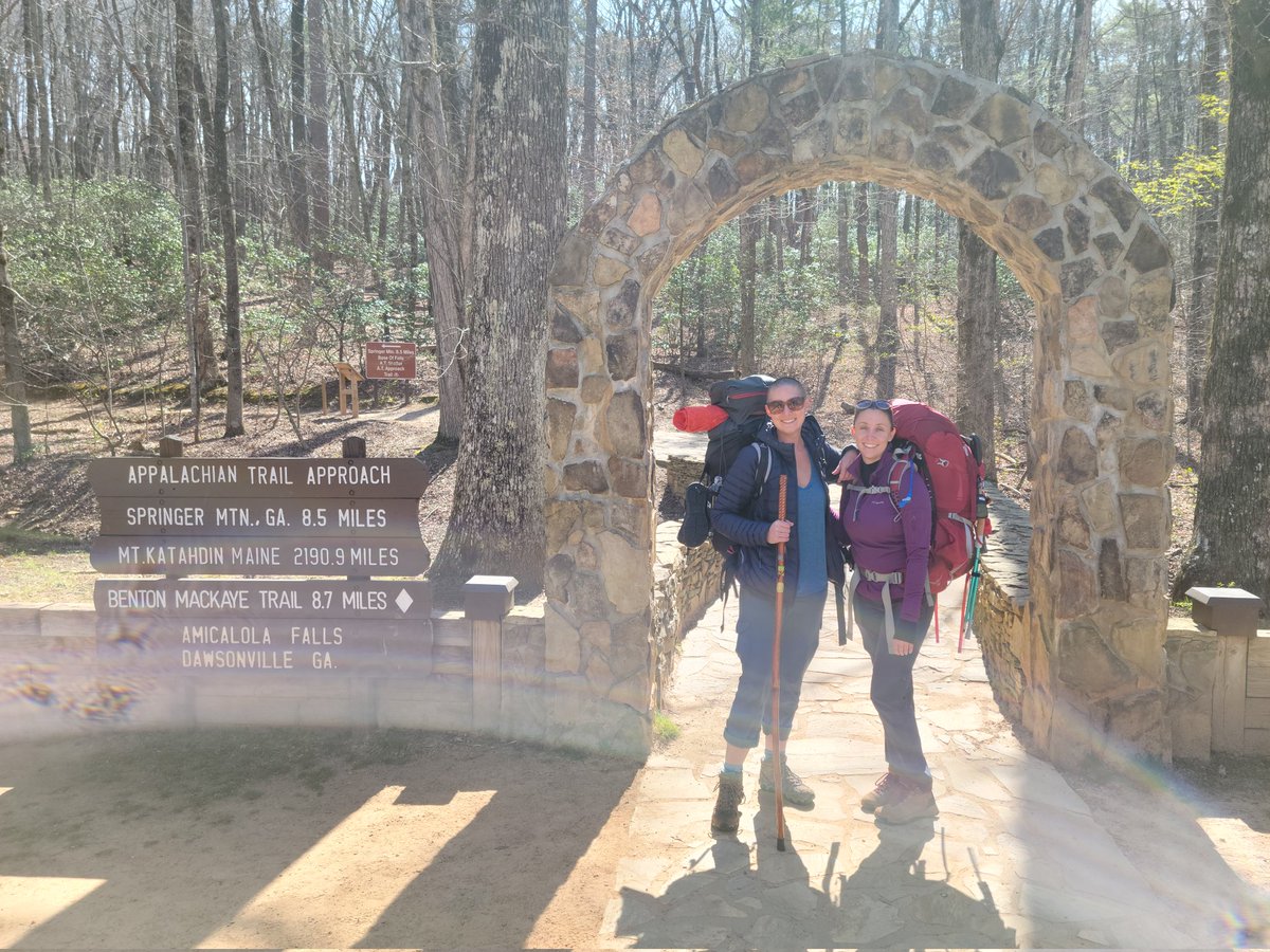 JackieNorling's tweet photo. We interrupt your regularly scheduled FridayKisses and writing tidbits to thru hike the AT. I hope to solve 90% of my plot problems while staring at the top of my tent every night for 6 months. #hikerlife https://t.co/s2zvYHEziy