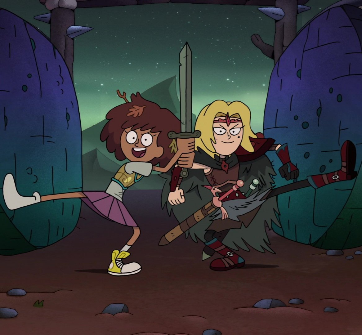 Amphibia Media They Even Kick Doors Open The Same Way T Co Kwgy9icghv Twitter