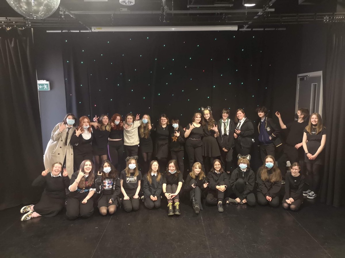 DunHSdrama's tweet photo. A massive well done to Junior Drama group and our senior Drama Ambassadors for their ⭐️Where the Wild Things Are ⭐️ performance! #smallshow #creative #stylised https://t.co/YgE6dCgvNf