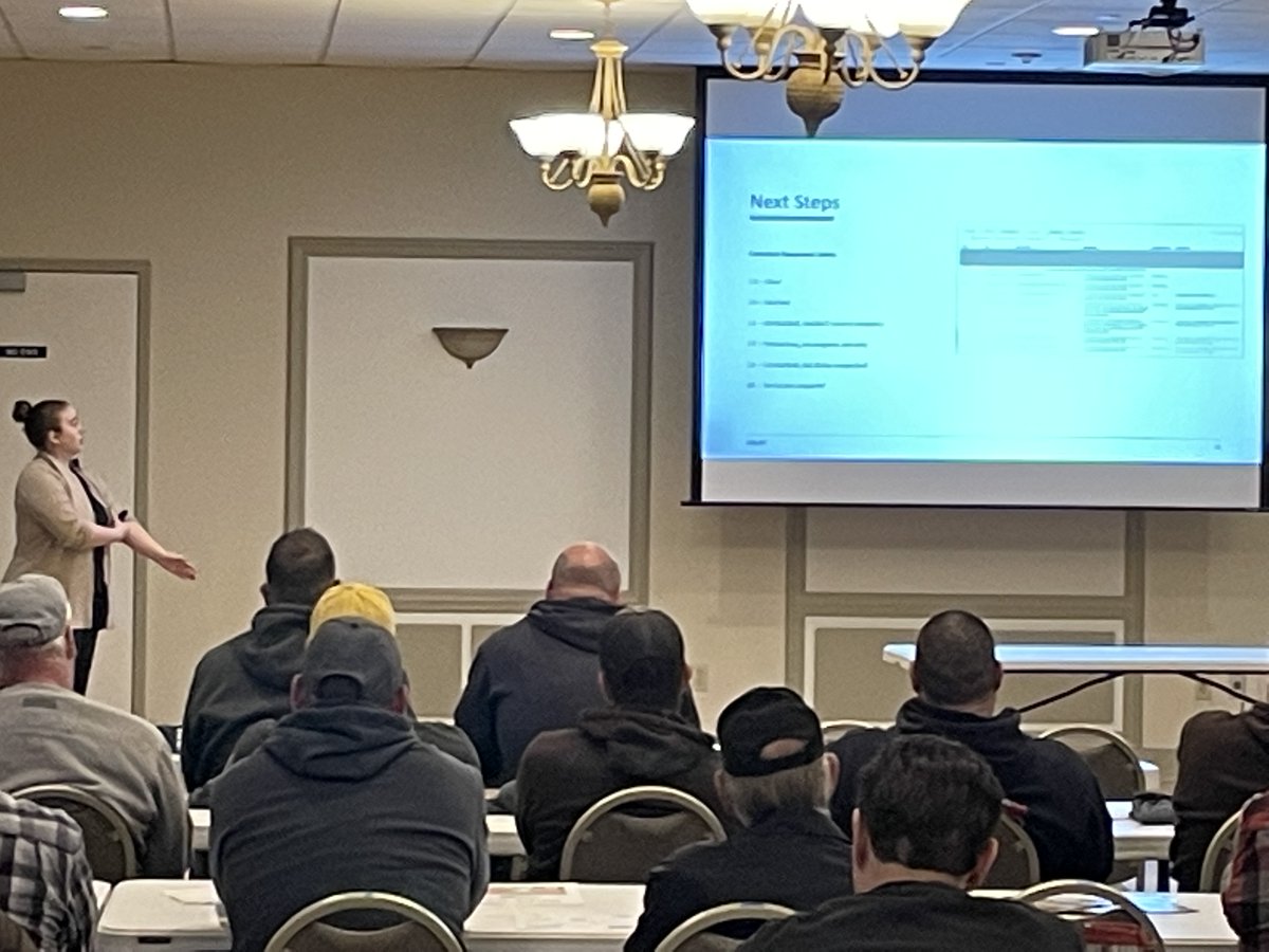 NatGridSafetyJS's tweet photo. Last Tuesday (3/29) &amp; Thursday (3/31), I was at the Latham Fire House with UDIG @UDigNY for the Spring into Safety Excavator breakfasts.  We had over 100 excavators in attendance over the 2 days!  Thanks to all who attended!! @UDigNY_CRNE_Rep https://t.co/mxz9zFBRjo