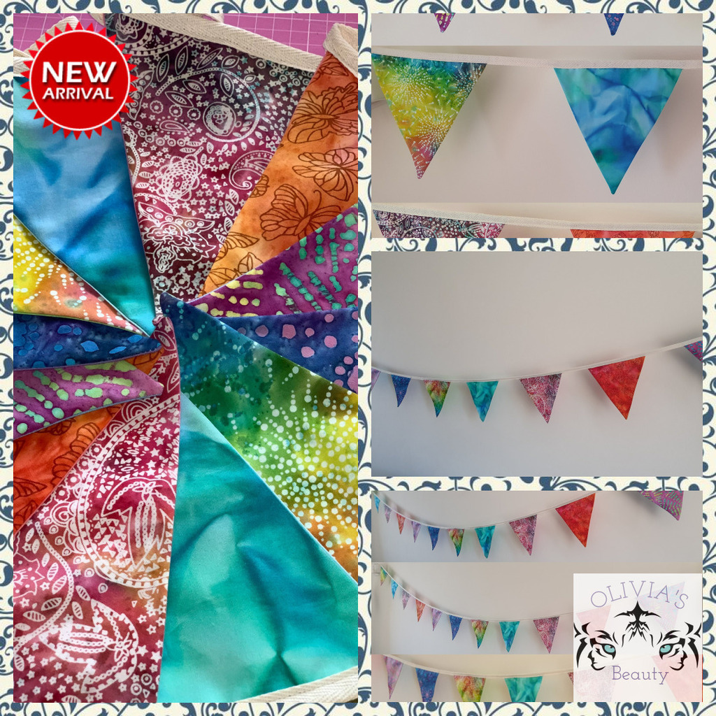 BeautyOlivias's tweet photo. Bunting - Festival Collection - Large 3&6+ Mtr from Olivias Beauty & Crafts.
OLIVIAS BEAUTY & CRAFTS - Come and check out our range of hand made craft and beauty products all available from our Etsy store - https://t.co/FOsnRz5hAd
#RainbowPendant #GardenDecoration #WallD… https://t.co/w8MDBKyd5S