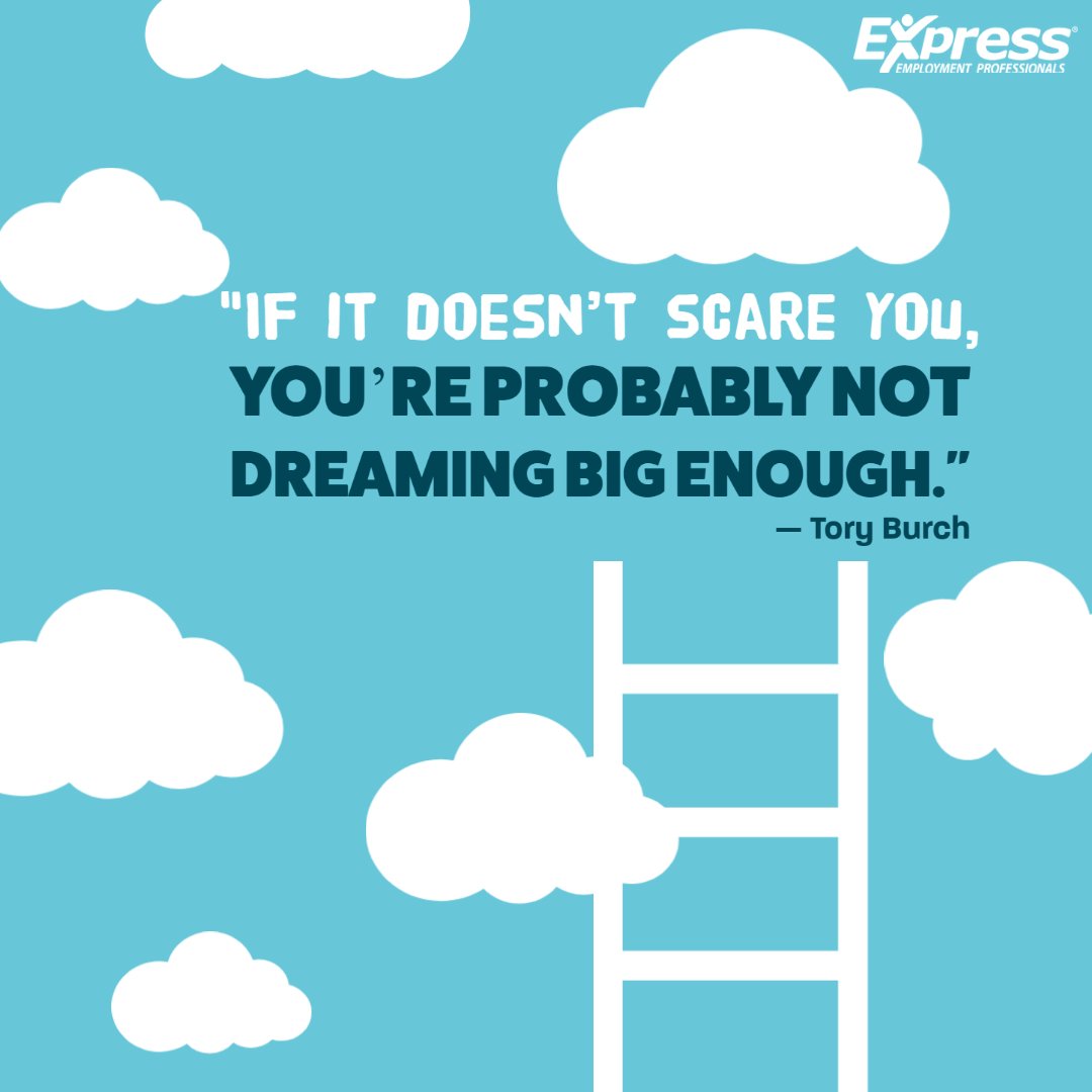 expresspitteast's tweet photo. There are no limits to how big your dreams can be.

#ExpressPros #MotivationMonday https://t.co/Vja7DnYT9H