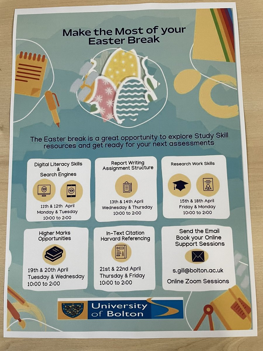 GMBS_UOB's tweet photo. Making the most of #EasterHolidays #AcademicAchieve #studentsuccess @IoM_GM @BoltonUni #uniasitshouldbe https://t.co/tFo7NBqOdM