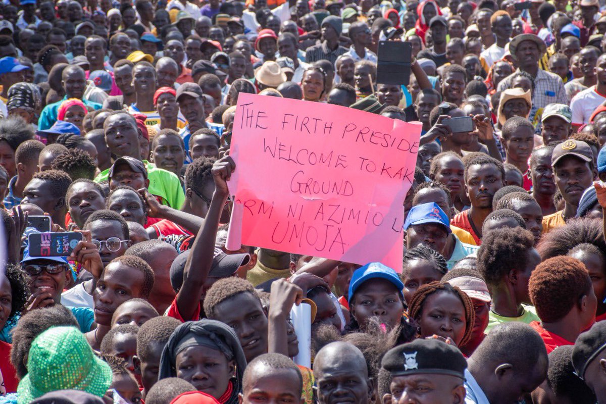 Our plans as a coalition of better lives for the people of Turkana and Kenyans in general will help foster peace and tranquillity amongst communities. 

That is Azimio. #Inawezekana

#Azimio4OneNation