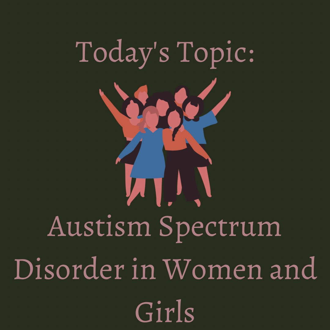 Join us TONIGHT at 6 in HUM 101 or Zoom for our discussion of ASD in women and girls! This is such an important topic, especially during Autism Acceptance Month! We’ll be discussing topics like autism research, masking, and how the spectrum is represented. Join the conversation!