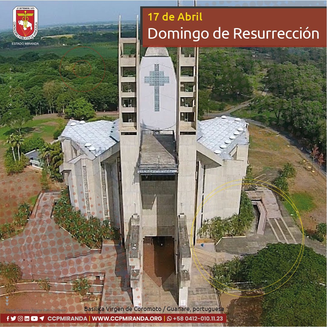 ccpmiranda's tweet photo. 17 de Abril: Domingo de Resurrección
#ccpmiranda #domingoresurreccion #BasilicaVirgendeCoromoto #Basilica #Portuguesa #Guanare #inglesia #SemanaSanta #17Abr https://t.co/cwTNIVeVP7
