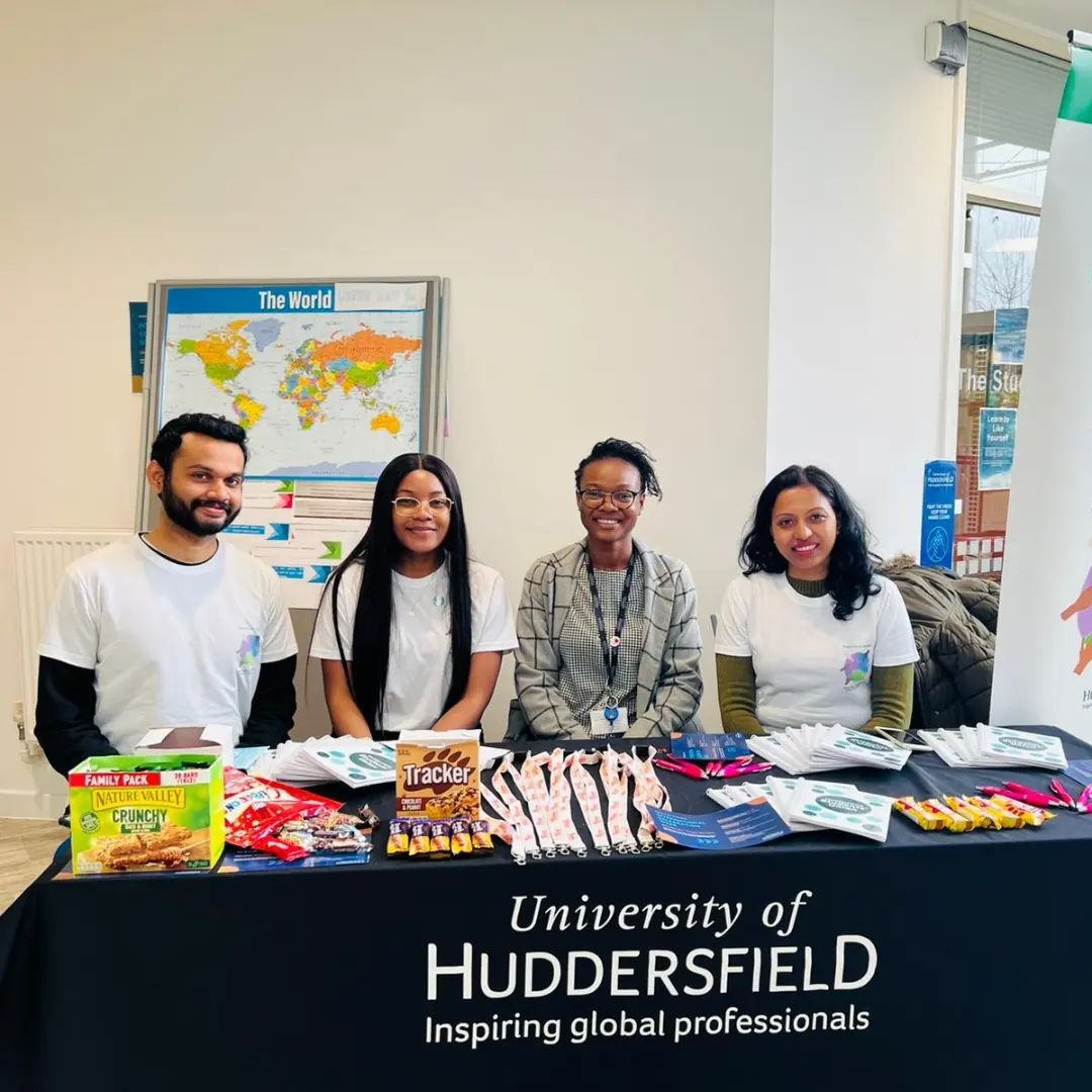 hudPublicHealth's tweet photo. International Celebration Week
#hudlife #publichealth #internationalstudents 
@anju_vaidya @pasangdt @GeorgederrickJ1  @HuddersfieldUni @HuddersfieldInt  @UoHHealthSocSci @JackieMaloneUoH @PearlLamptey1 https://t.co/kc4XblRK7I
