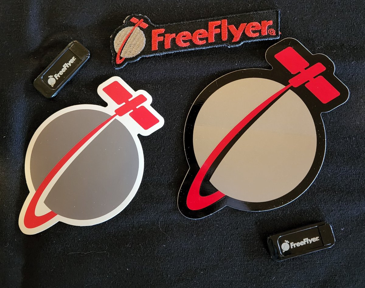 It was great to be able to talk to delegates about #FreeFlyer astrodynamics software and give out swag at the @ai_sol coffee break at #sgff2022. We also have digital swag (free trials) at freeflyer.com!