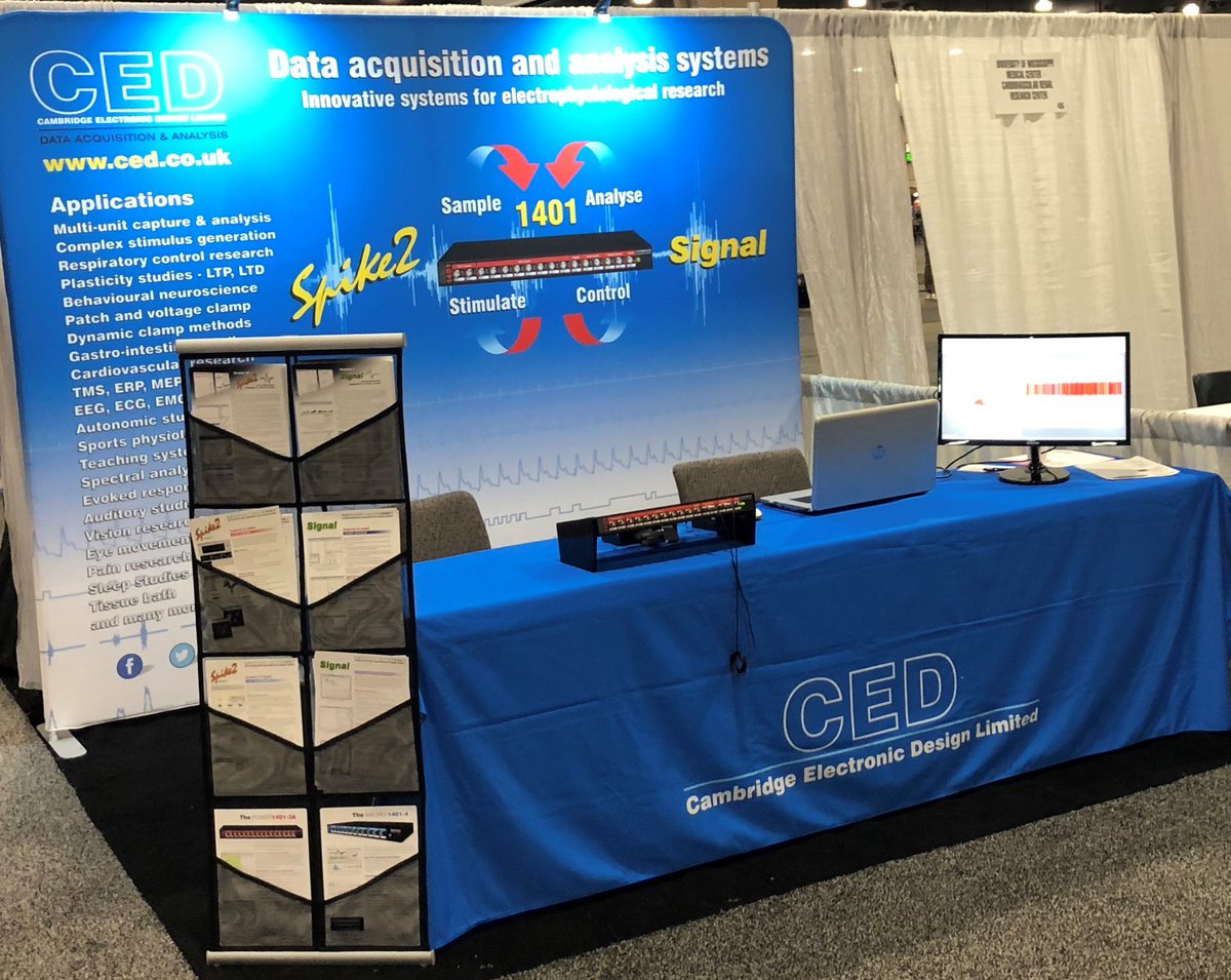 Spike2_Signal's tweet image. Learn more about our Signal &amp;amp; Spike2 Programs. Stop by booth 433 at #EB2022 .
If you are going to miss #EB2022, but still want to learn how you can get the most out of a CED system to speed up your data analysis, get in touch to book a training session FREE of charge.