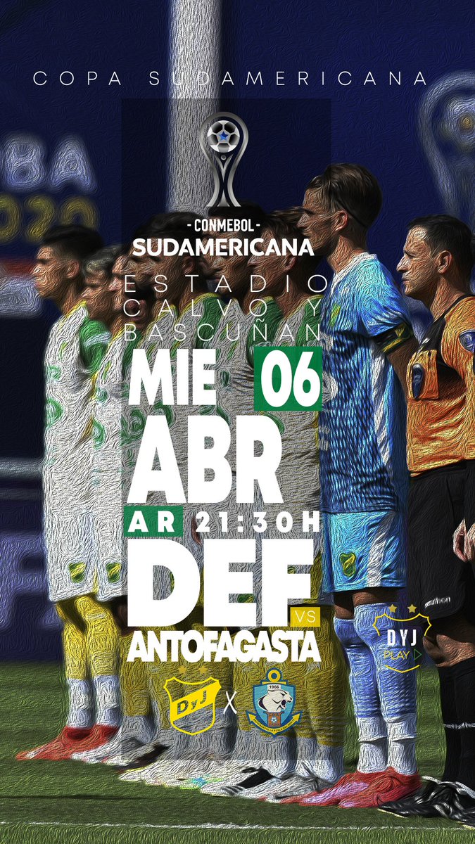 DyJPLAY's tweet photo. Hoy #JuegaDefensa
#LaGranConquista
.
.
.
#Defensayjusticia #elDefe #CopaSudamericana https://t.co/iwsJvlFDuO