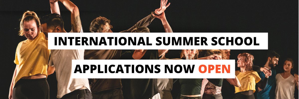 franticassembly's tweet photo. Applications for our International Summer School are now open! 

WHEN? 25th July - 29th July 2022 10:00 - 17:00

WHERE? Rose Bruford Drama School

COST? Full Price £600/ Concession*£500 

Open to participants aged 18+

Head to our website for more info and to apply. https://t.co/7MaKXLNFk1