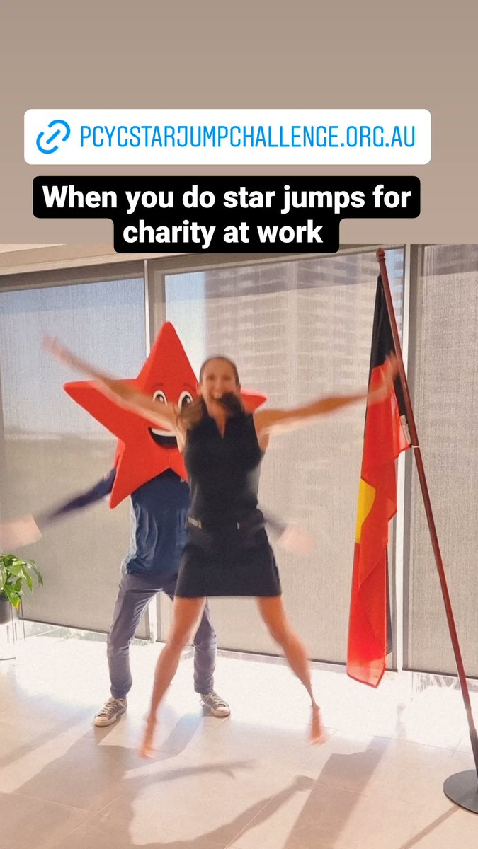 harnessdhashtag's tweet image. pcycstarjumpchallenge.org.au/fundraisers/Cl… donate to #pcyc here if you can xx
Thank you 
#starjumps for kids #charity