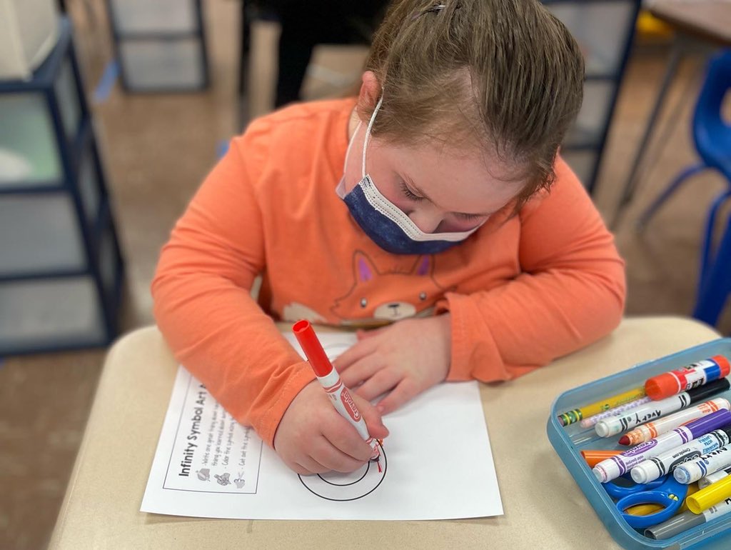 mrspienta's tweet photo. Advocating for ourselves, our friends and anyone else by spreading autism awareness and acceptance @BCSDKidder #brunswickpride #AutismAcceptance #differentnotless #FUNctionallearning ♾🔴🟠🟡🟢🔵🟣 https://t.co/Wx1oJ6bGsW