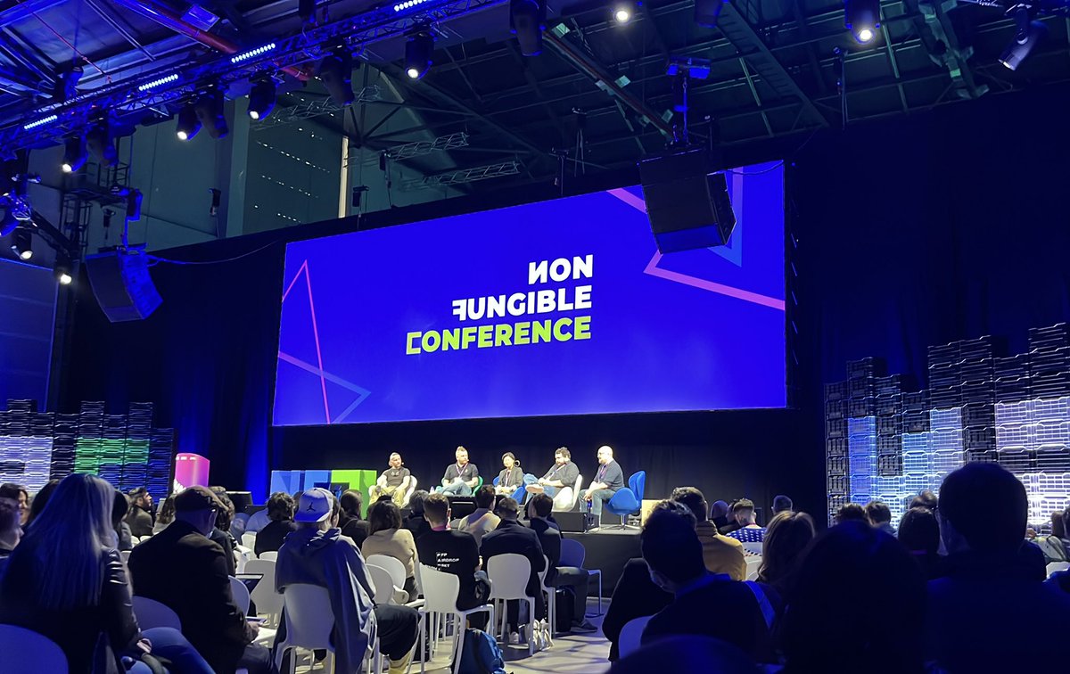 AnonRobin_NFT's tweet photo. We’re degening at NFC Lisbon - working on some amazing partnerships 👀 let us know if you’re around 🏹 https://t.co/c9ovvzVIzj