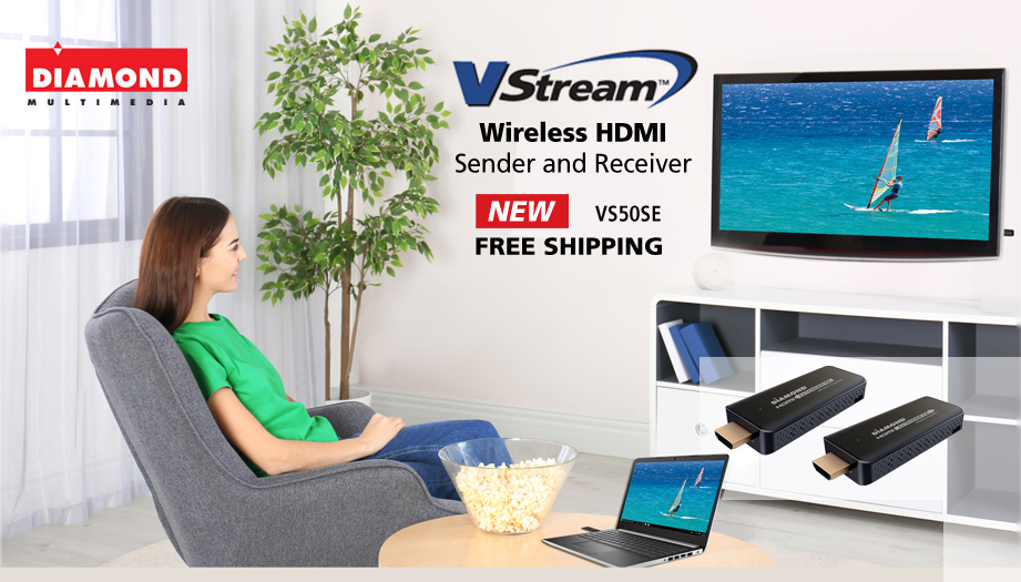 Diamondmm's tweet photo. Wirelessly stream video and audio from a laptop to an HDTV, conference room display or projector with the new Diamond Wireless HDMI to HDMI Sender and Receiver. Great for at-home TV viewing, office/school presentations or collaborations.
https://t.co/6fFSG5ADDD https://t.co/RyTpZPOSSk