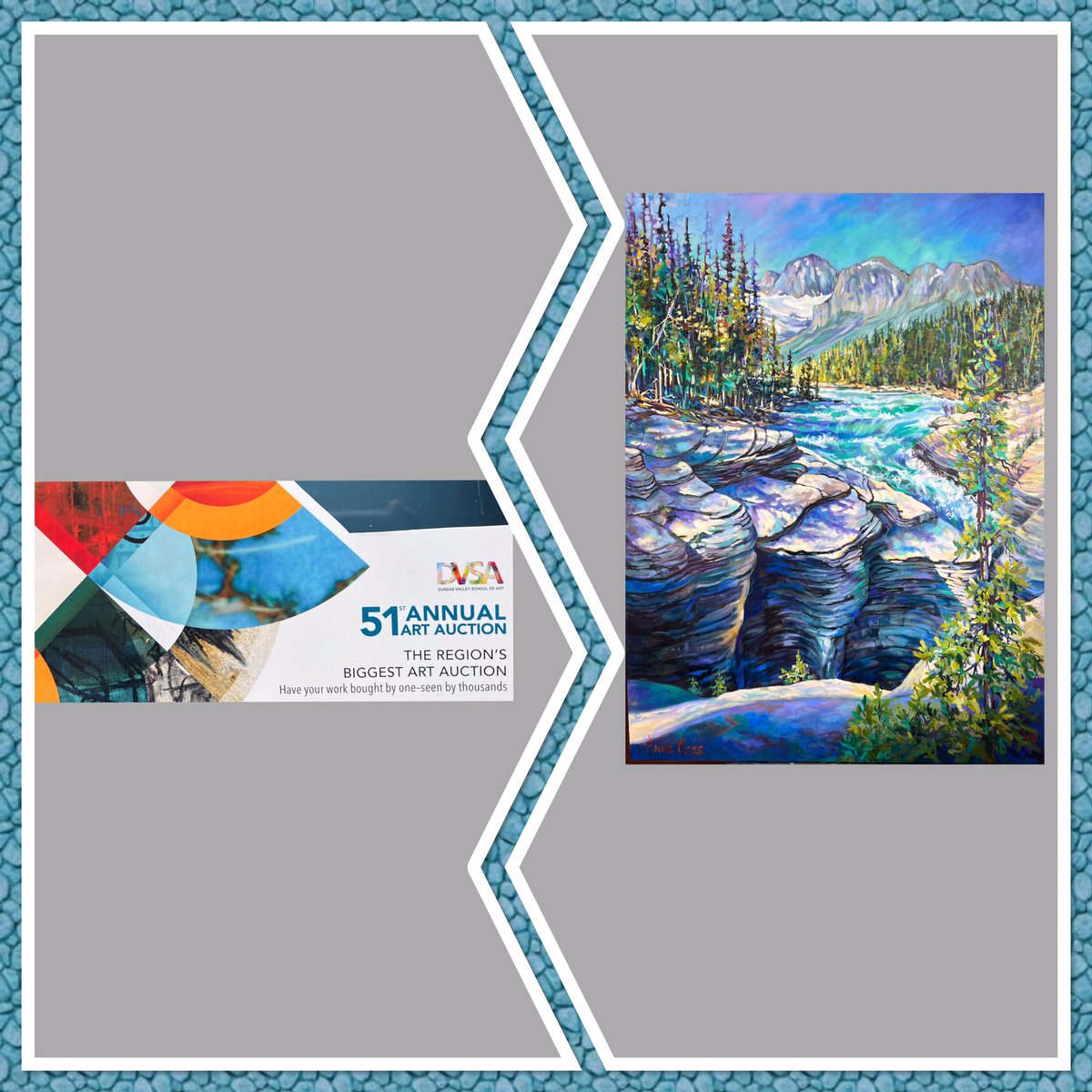 amore_anne's tweet photo. Delighted to be one of the Featured Artists in this wonderful auction that promotes local artists. https://t.co/gzTaVbZYhL