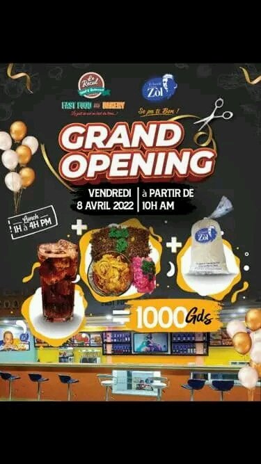 71Jeandodo's tweet photo. Fast Food and Bakery..., à le Recul Hôtel,  havre de paix où de prestigieux visiteurs pourraient coincer la bulle. Cet hôtel est à la coqueluche des visiteurs...A Camp-Perrin, l’esthétique et la qualité font bon ménage.

Bak lakay, envesti, pote yon valè ajoute, devlope lakay. https://t.co/8eSlmV59yk