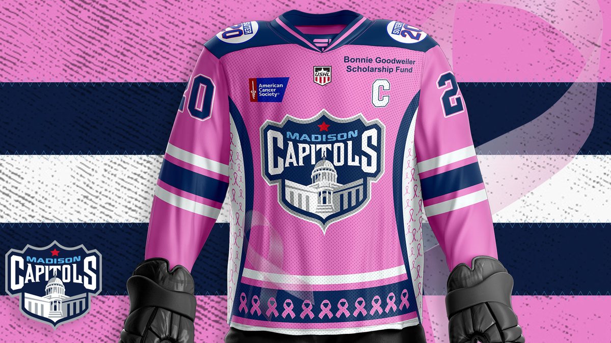 MadCapsHockey's tweet photo. Cancer survivors! Join us this Saturday for our 6th annual Cross Check Cancer Night in support of American Cancer Society!

RSVP below for complimentary tickets for you &amp; your immediate family. For questions, call the Caps front office at 608-257-2277

🎟️: https://t.co/ZXOsy16As3 https://t.co/nQpJl94dZG