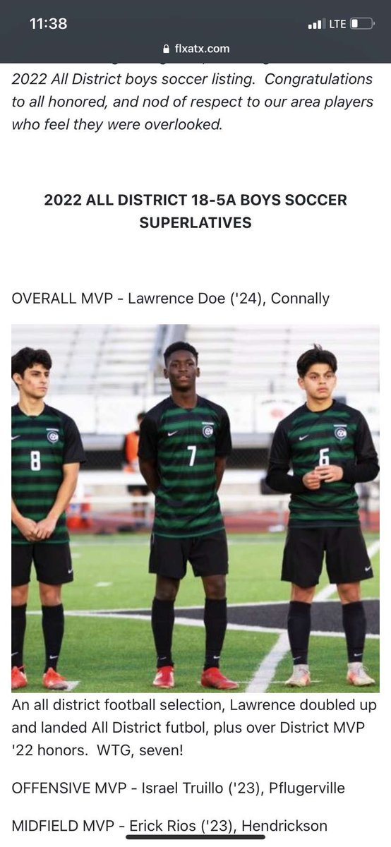 Lawrence Doe Jr tweet media