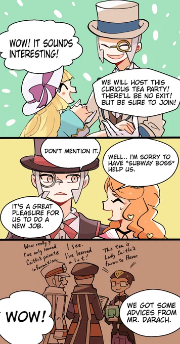 【Curious Tea Party】
#PokemonMasters 