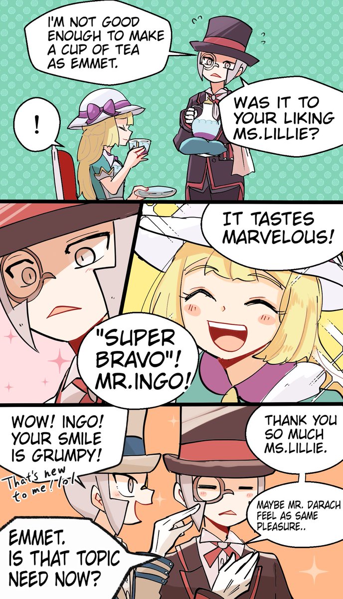 【Curious Tea Party】
#PokemonMasters 