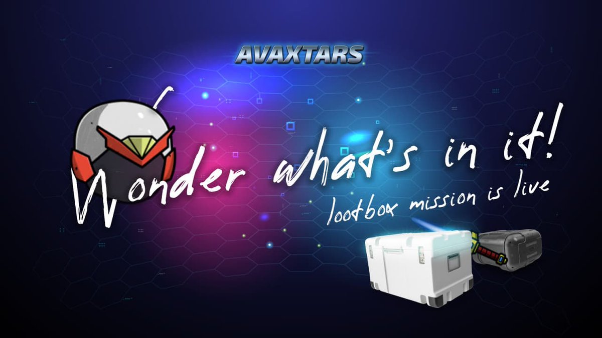 Lootbox missions are live 🎉🎁 avaxtars.medium.com/limited-time-f… #Avalanche #DeFi #GameFi #Metaverse #AVAX