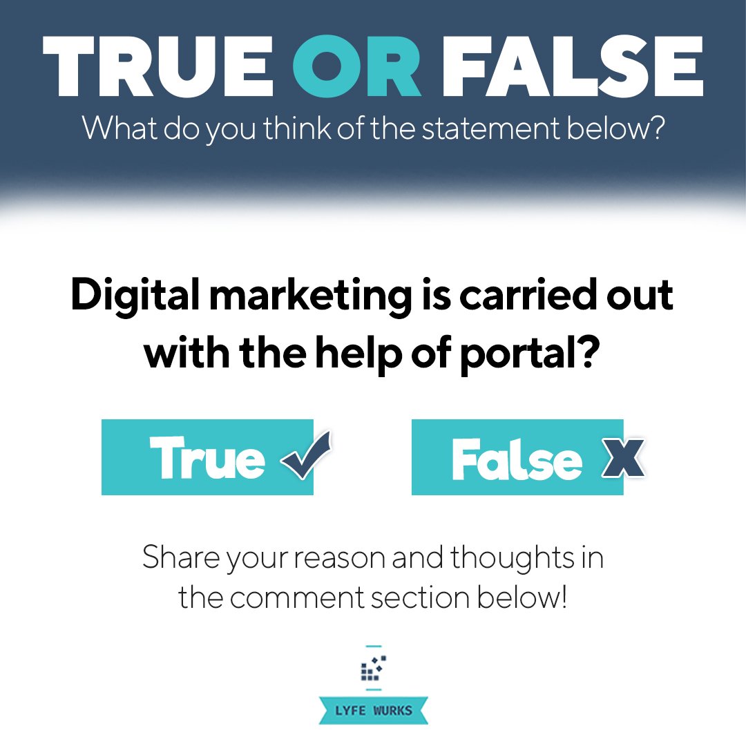 LyfeWurks's tweet photo. It's true. At a high level, digital marketing refers to advertising delivered through digital channels such as search engines, websites, social media, email, and mobile apps.
.
.
𝐋𝐞𝐚𝐫𝐧 𝐌𝐨𝐫𝐞: https://t.co/imNznlhbBV
.
.
#lyfewurks #impactmarketing #digitalmarketing https://t.co/T9kY1g1z74