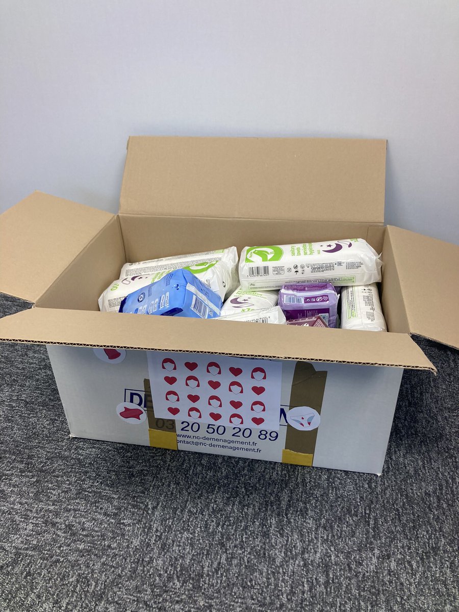 RTE_nord's tweet photo. #MondayMotivation nos salariés se sont mobilisés auprès des femmes avec @RElementaires, association de lutte contre la précarité menstruelle. 

+ de 6️⃣0️⃣0️⃣ produits d’hygiène intime ont été récoltés au profit des femmes dans le besoin. #changerlesr��gles #solidarite https://t.co/Ai0Ylt2LxU