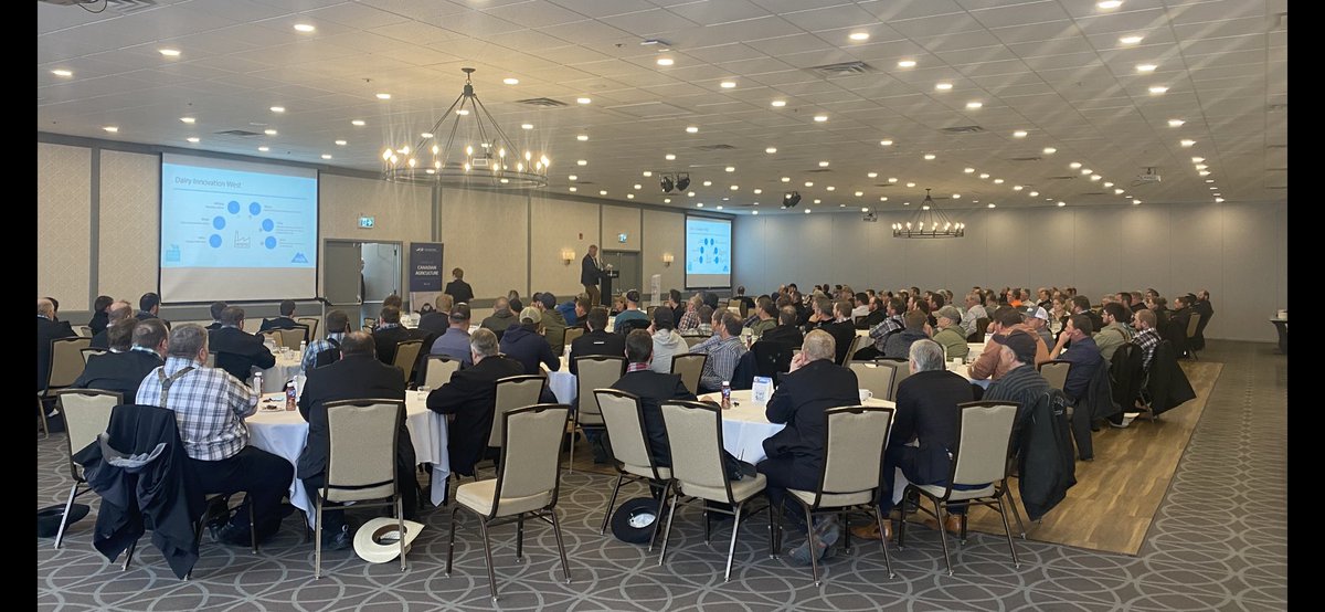 ⁦<a href="/dfc_plc/">DFC / PLC</a>⁩ ⁦<a href="/AlbertaMilk/">Alberta Milk</a>⁩ Spring producer meeting, good updates on Net Zero to industry partner issues, full house in Lethbridge at the producer session