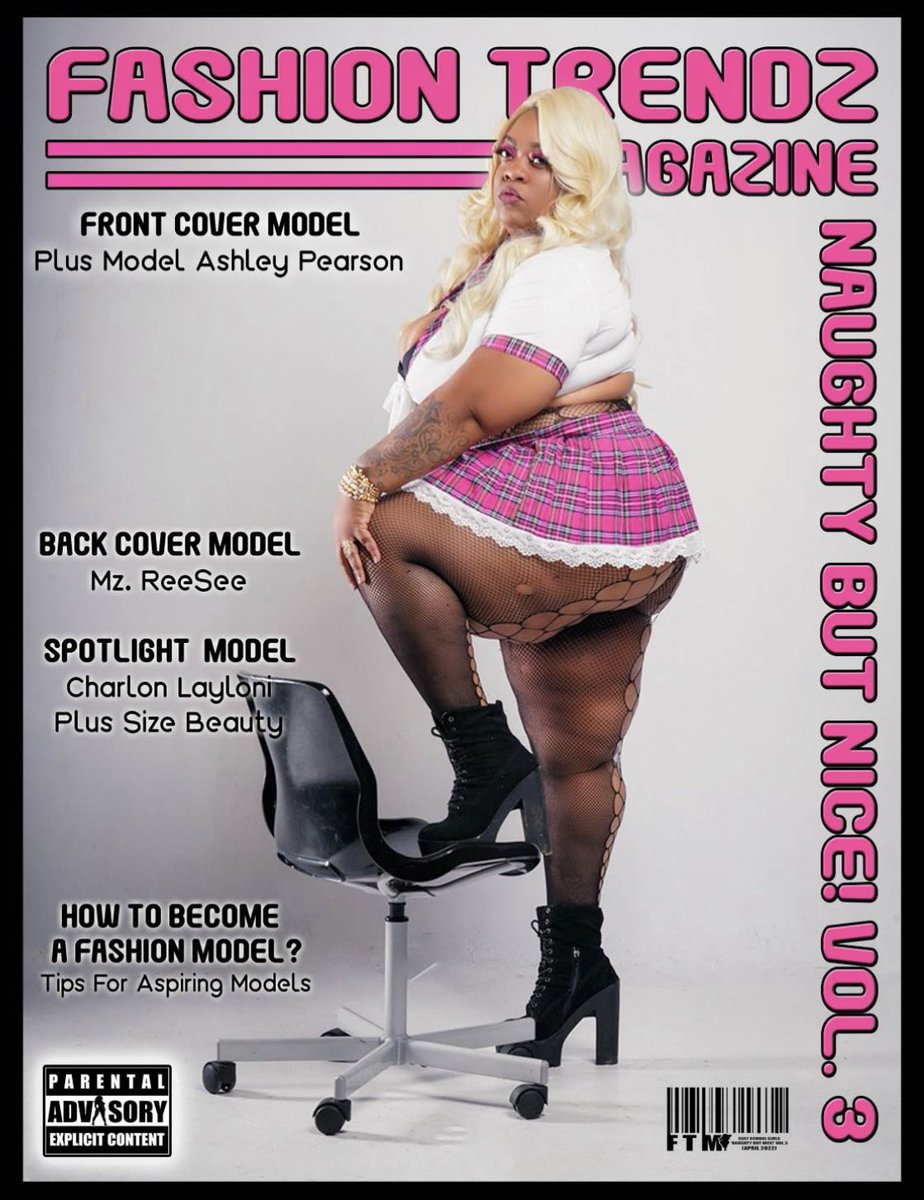 ModelAshleyPea1's tweet photo. Subject: ME (Plus Model Ashley Pearson)
Mag: Fashion Trendz Magazine
Class: Naughty But Nice Vol.3
Purchase your copy hereโฌ๏ธ
https://t.co/yBX6HeWbtt
#ModelMonday #AmericasTopPlusModel https://t.co/yqsDnKnwFf