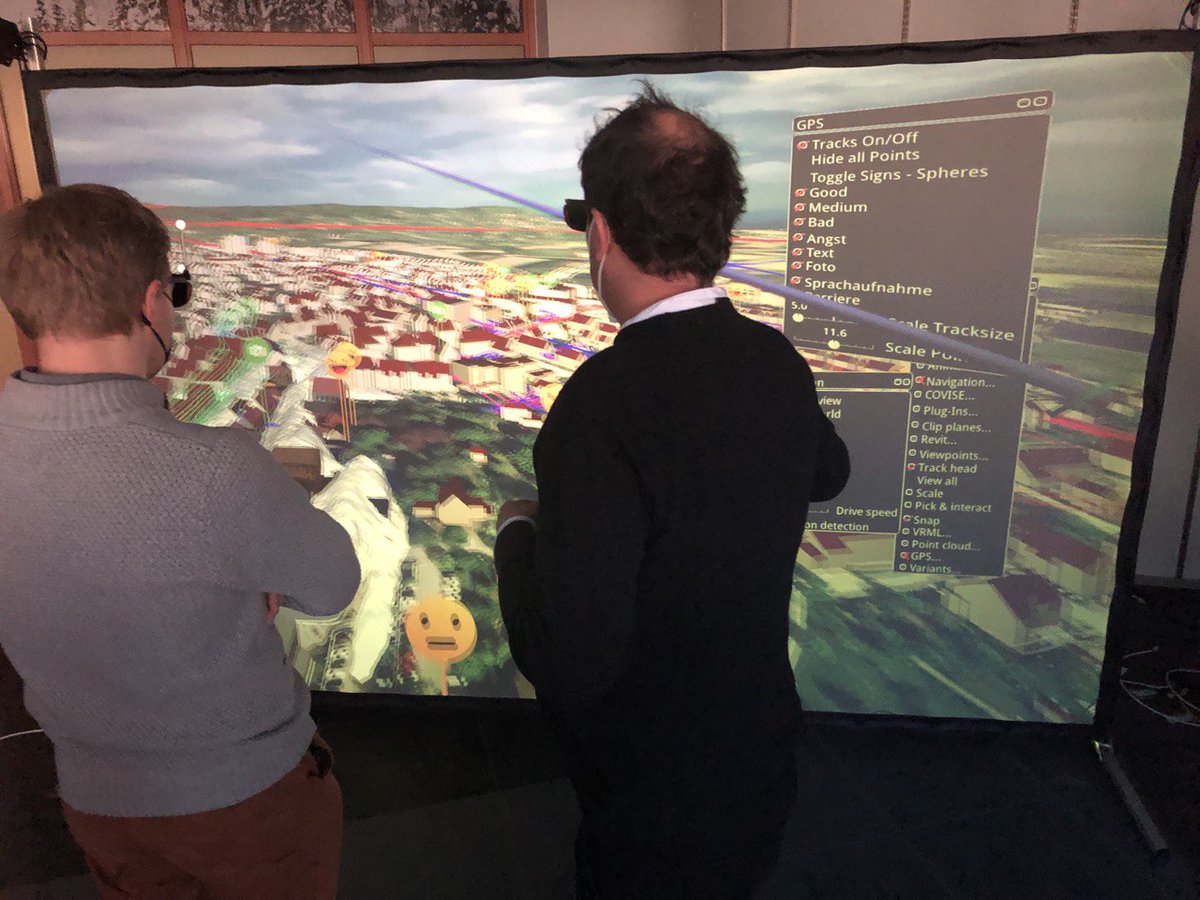 Curious about #VirtualReality and #SmartCities?

Here are some pics taken last week by #Unity member <a href="/SaraThabitG/">Sara Thabit</a> during her visit to the <a href="/FinEstSmartCity/">FinEst Centre for Smart Cities</a> hub. Sara had the chance to learn all about their #GreenTwins project and try the #VR tools that they're developing 🥽