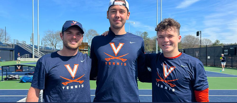 UVA_VAF's tweet photo. The current No. 1 ranked team in the ACC @uvamenstennis had three men sweep the ACC Menโs tennis weekly honors last week! Chris Rodesch received player of the week alongside teammates Iรฑaki Montes and Ryan Goetz as the doubles team of the week. ๐พ
#GoHoos #HoosGiving https://t.co/wguoZVMyy2