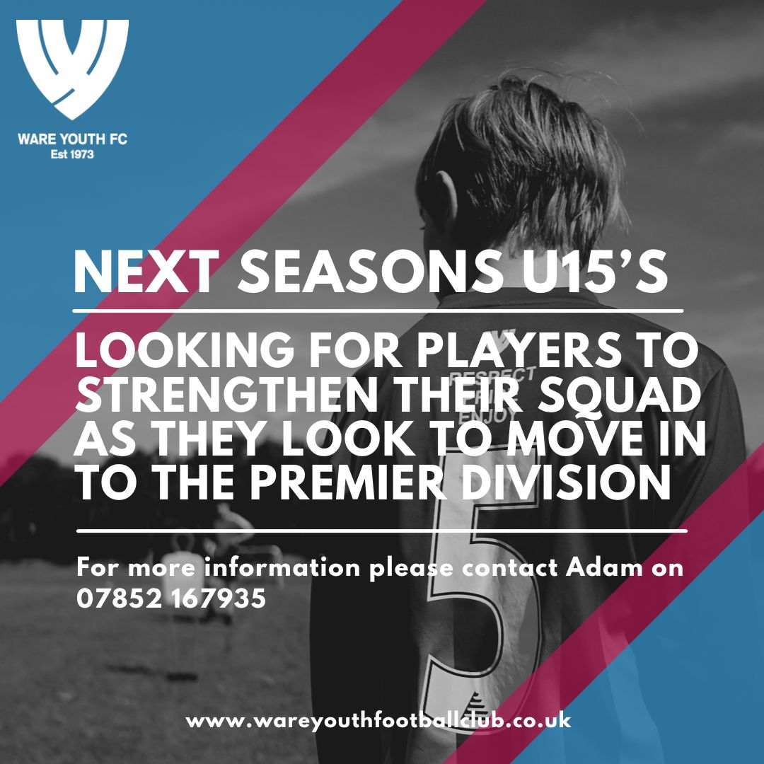 ClaretsWare's tweet photo. Calling any u15s 2022/23 that are looking for a new challenge! Contact me on the number below or at adam.tackley@gmail.com 

Please share 👍 https://t.co/MKvDKlu5wK