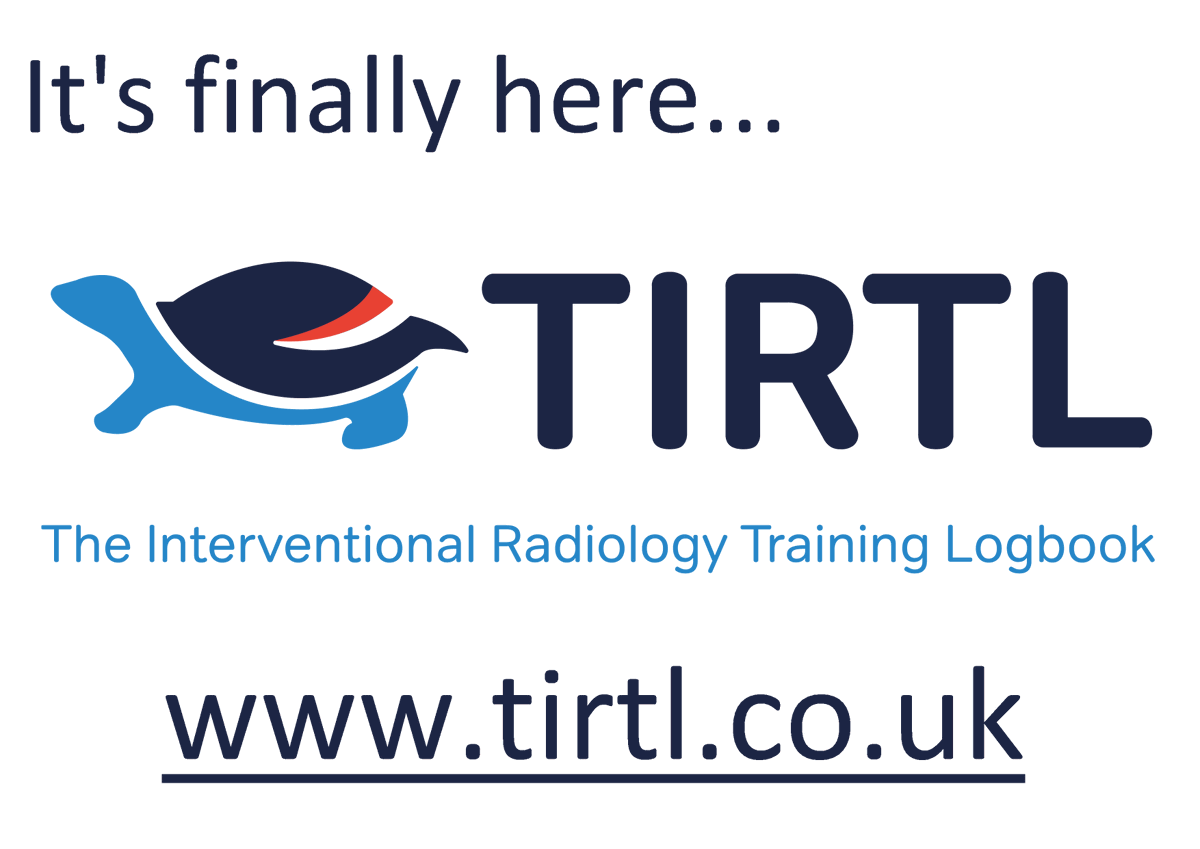 DrNeilGuptaIR's tweet photo. Finally, after 3years of hard work, it's here. The 1st ever dedicated FREE logbook for #irad training: https://t.co/gPm8kVpKnp

Please welcome: TIRTL...
The
Interventional
Radiology
Training
Logbook

Thanks @BSIR_News for funding &amp; @calmdigital for developing this FREE resource. https://t.co/eOYyODeVZI