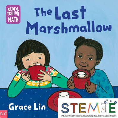 For #TastyTuesday we want to highlight our activity Marshmallow Munch, in which two children figure out how to divide a marshmallow equally between them. The book The Last Marshmallow by <a href="/pacylin/">Grace Lin</a> is a great accompaniment to this activity. 
learningtrajectories.org/math-activitie… #WOYC2022 <a href="/NAEYC/">NAEYC</a>
