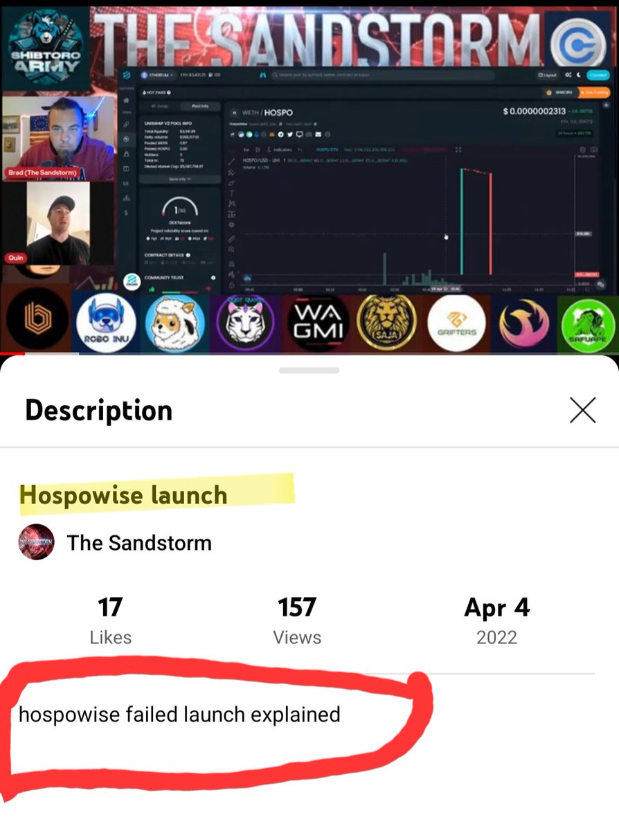 RoroandIsaac's tweet image. #hospowise #failedlaunch #Presale #careful #cryptocurrencies