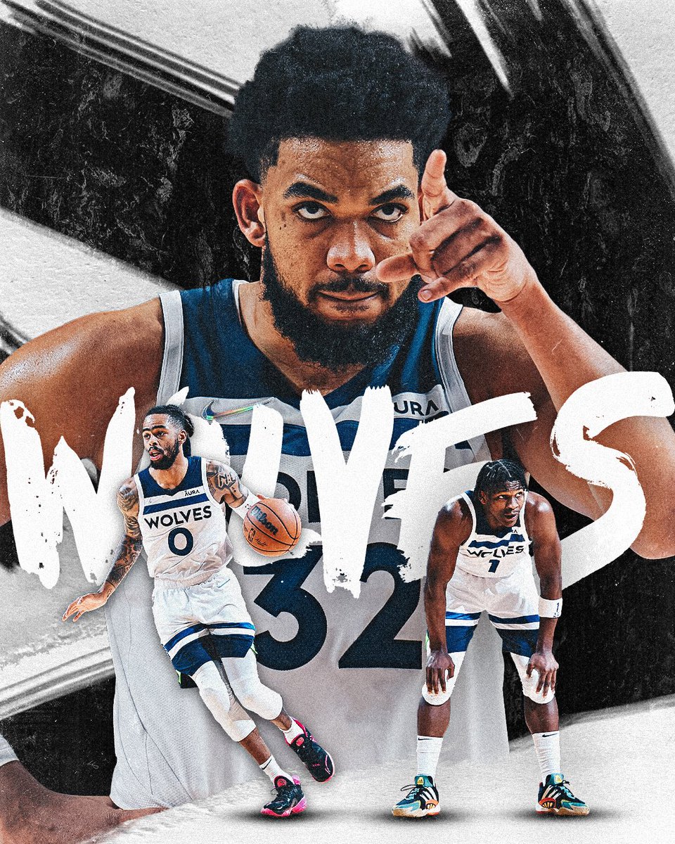 Timberwolves's tweet photo. 🥶😼🐜

the trio combined for 83 points last night. https://t.co/gqQ6DmN5Cy