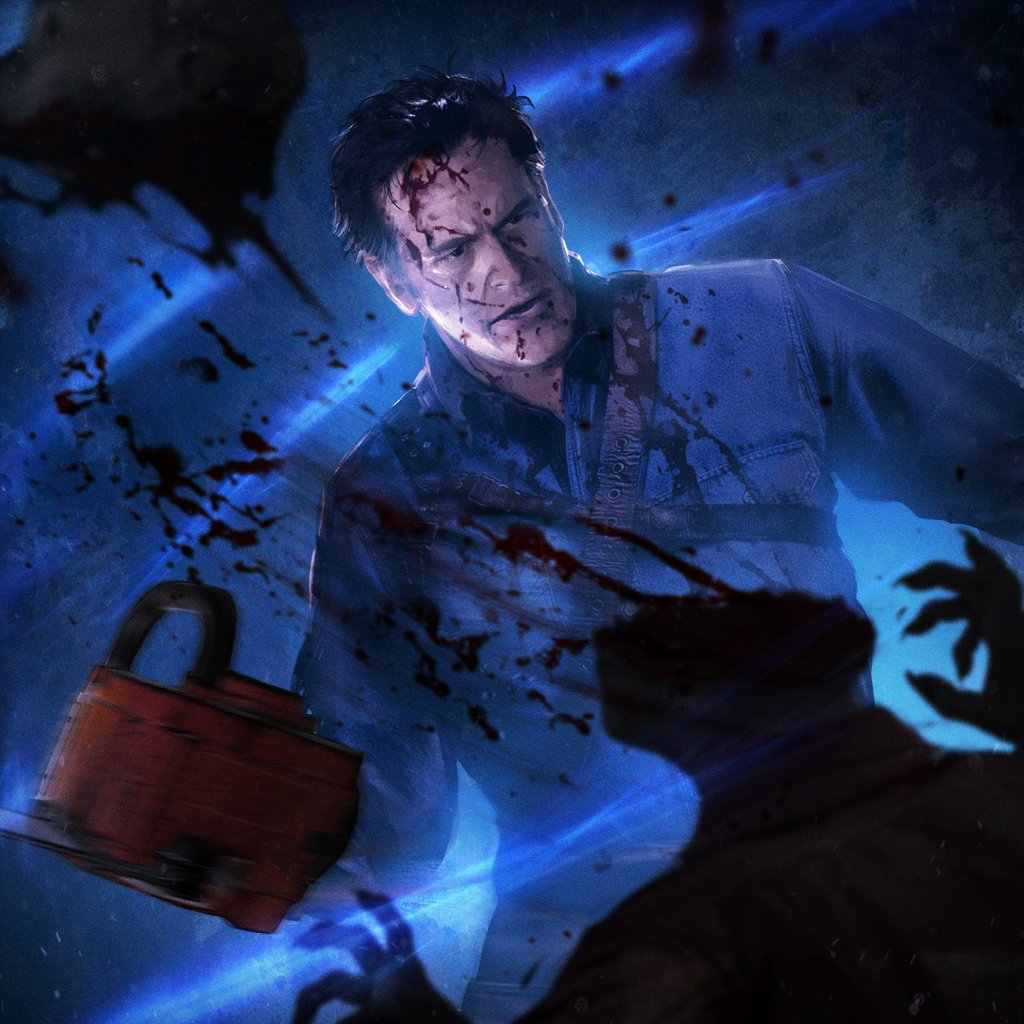 EvilDeadTheGame on X: Meet Ash Williams from Ash vs. Evil Dead aka the  Boomstick Butcher with the Chainsaw Hand. He's a Leader class with an  active skill called “Show Up and Blow