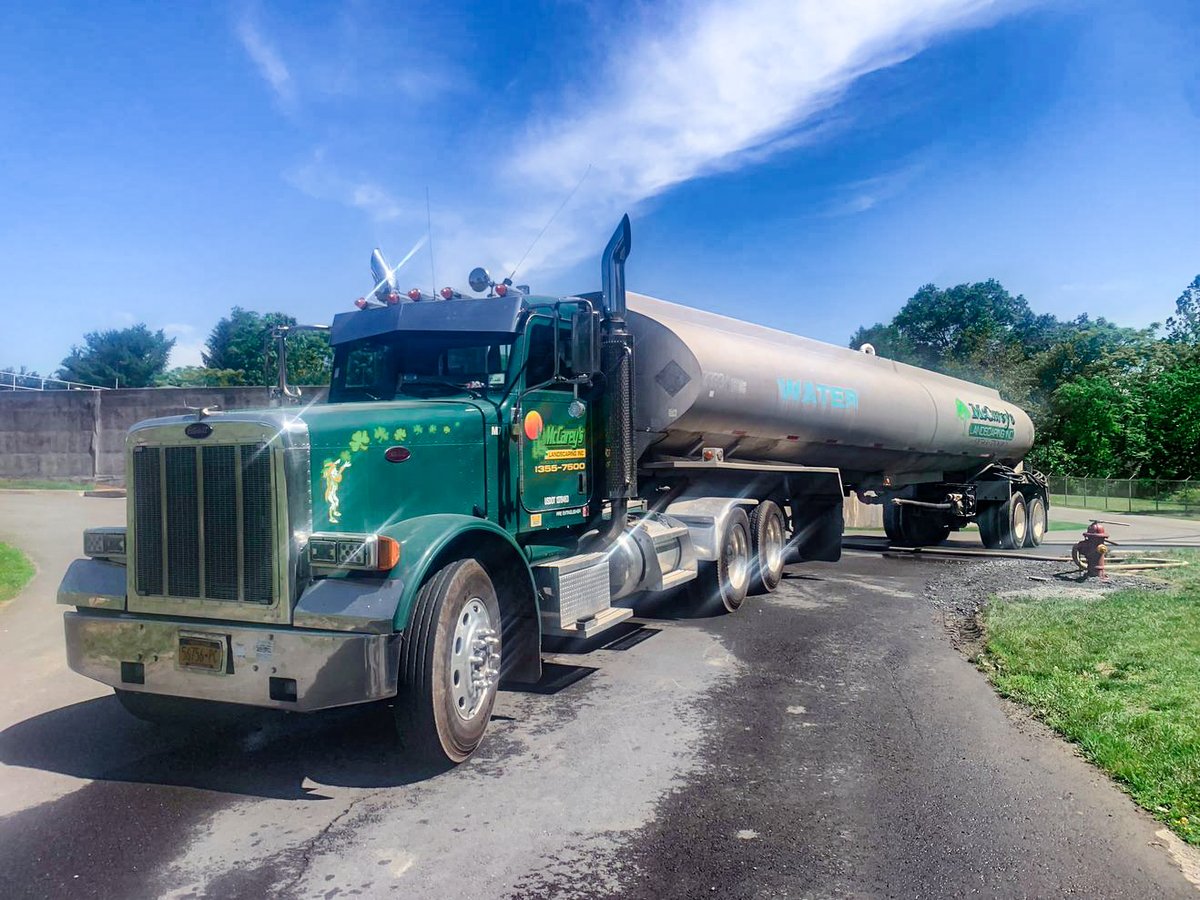 Did you know McCarey’s Landscaping, Inc. provides water tank services from curing bridge decks to filling your summer pool? Contact us today at 845-355-7500 for more information. #WaterTankServices #Summer #PoolWaterDelivery