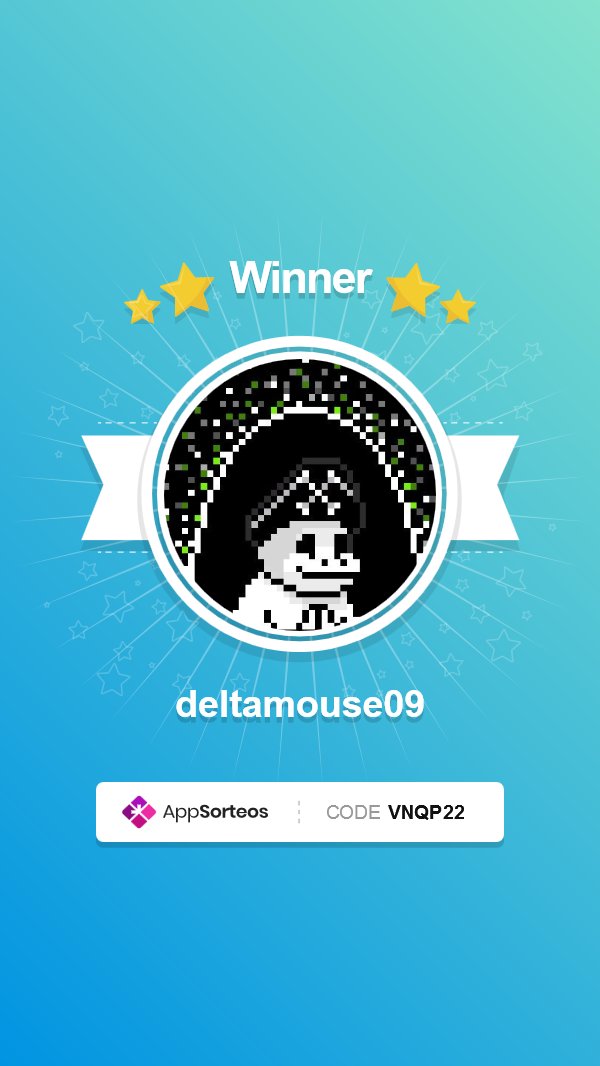 ketscher's tweet photo. 2nd Result of the Giveaway. Congrats @deltamouse09
You are the winner of the @TalesofElleria
warrior!
@Treasure_DAO @TalesofElleria #gibback #treasurefam https://t.co/nQQ1jLz4GB