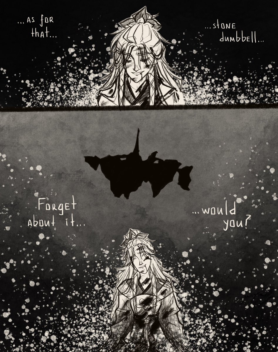 Obsessed with the theory that Guizhong’s lock contains some forbidden knowledge, and she asks Morax to not open it so he won’t suffer the same fate 

#原神 #GenshinImpact #guili #Guizhong