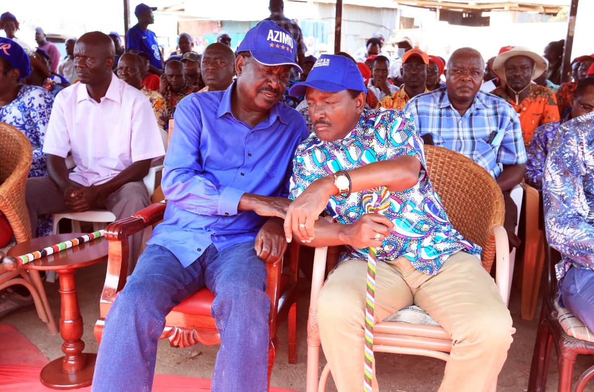 skmusyoka's tweet photo. What an incredible reception we recieved in Lokichogio and Kakuma, Turkana County today. Indeed the Azimio - One Kenya message is spreading throughout our beautiful land. Our coalition will as @RailaOdinga said "help foster peace and tranquility amongst communities."
#Inawezekana https://t.co/mcdixgGN3h