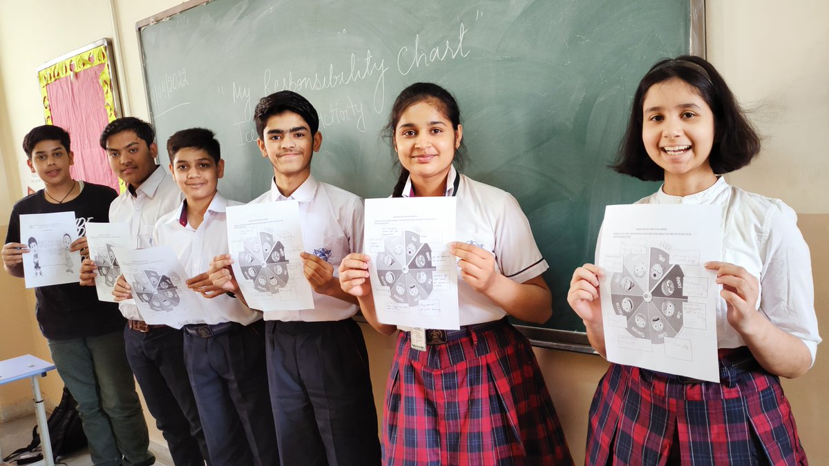 Anushka52054314's tweet photo. Hallways of #Dlfworldschool are buzzing with the echoes of laughter of Delfites as we welcome them #backtoschool making a connections with thier learning environment through innumerous ice breakers @dp_2211 #connectionnotcontent @Upasnakiumang @SDG4QEducation @GEdCommunity https://t.co/VBN7kAeQ4J